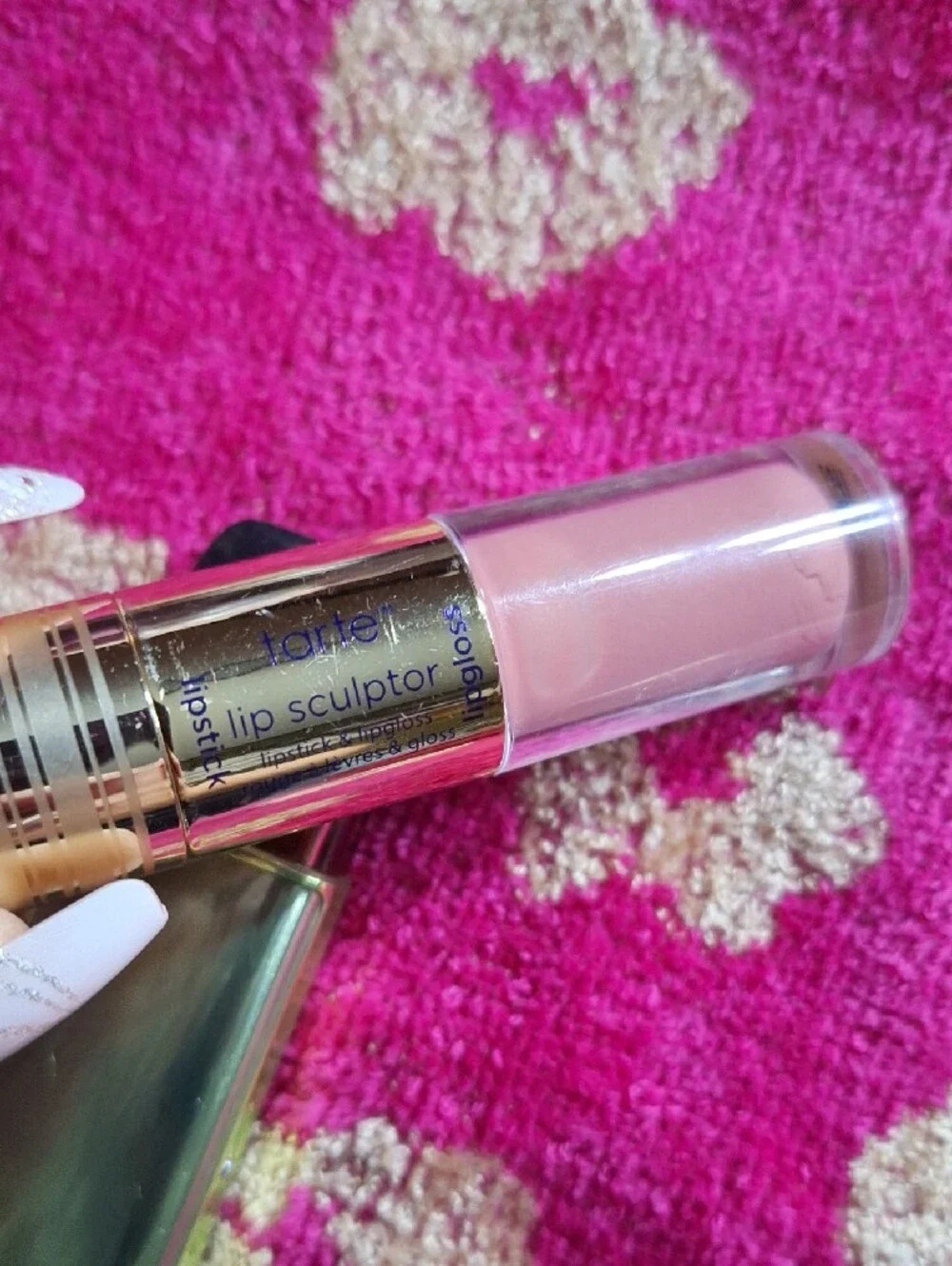 tarte Pink & Nude Lip Set with Tarte Pallette.